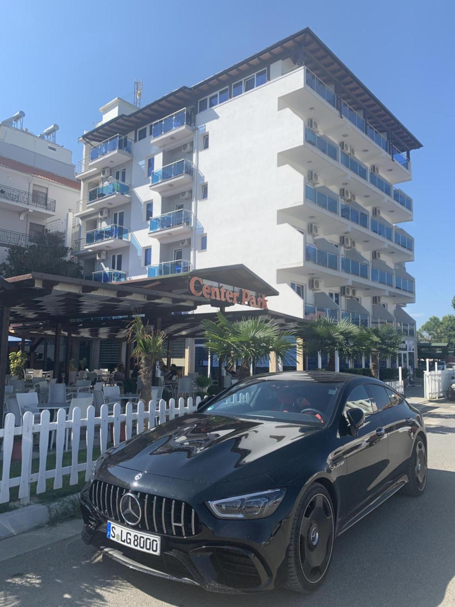 Center Park Hotel Velipojë Eksteriør billede